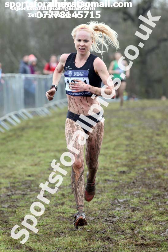Senior womens 2018 British Inter Counties Cross Country Champs., Prestwold Hall, Loughborough. Photo: David T. Hewitson/Sports for All Pics